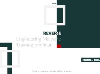 Reverse Engineering Malware Training